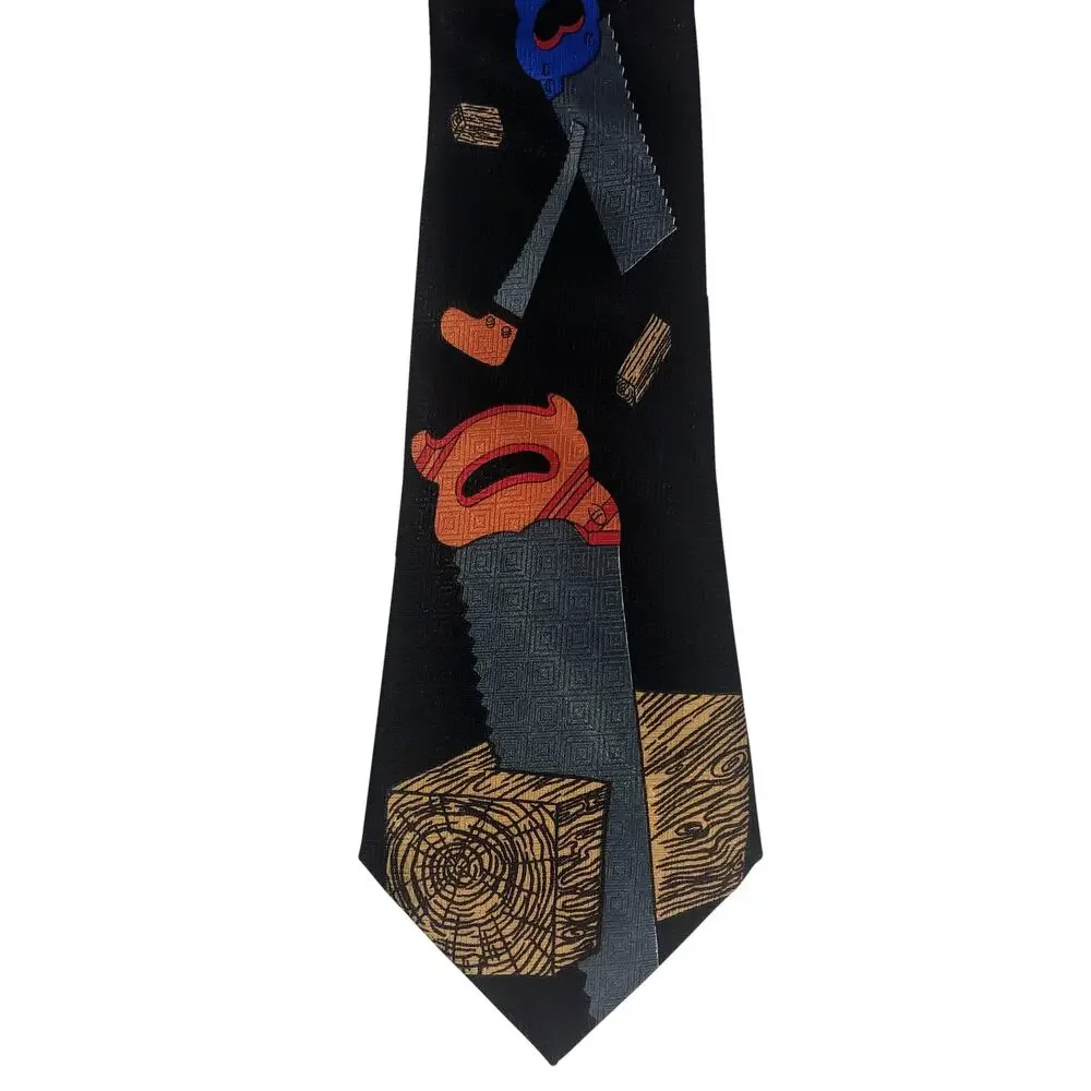 Saw Tools Tie